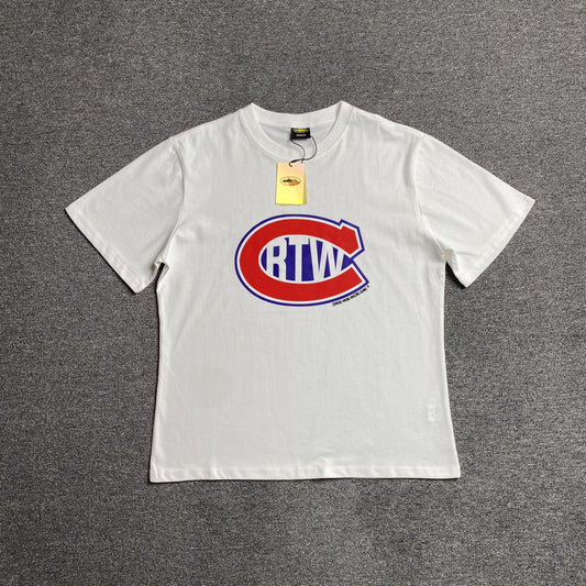 Corteiz C In RTW Tee White