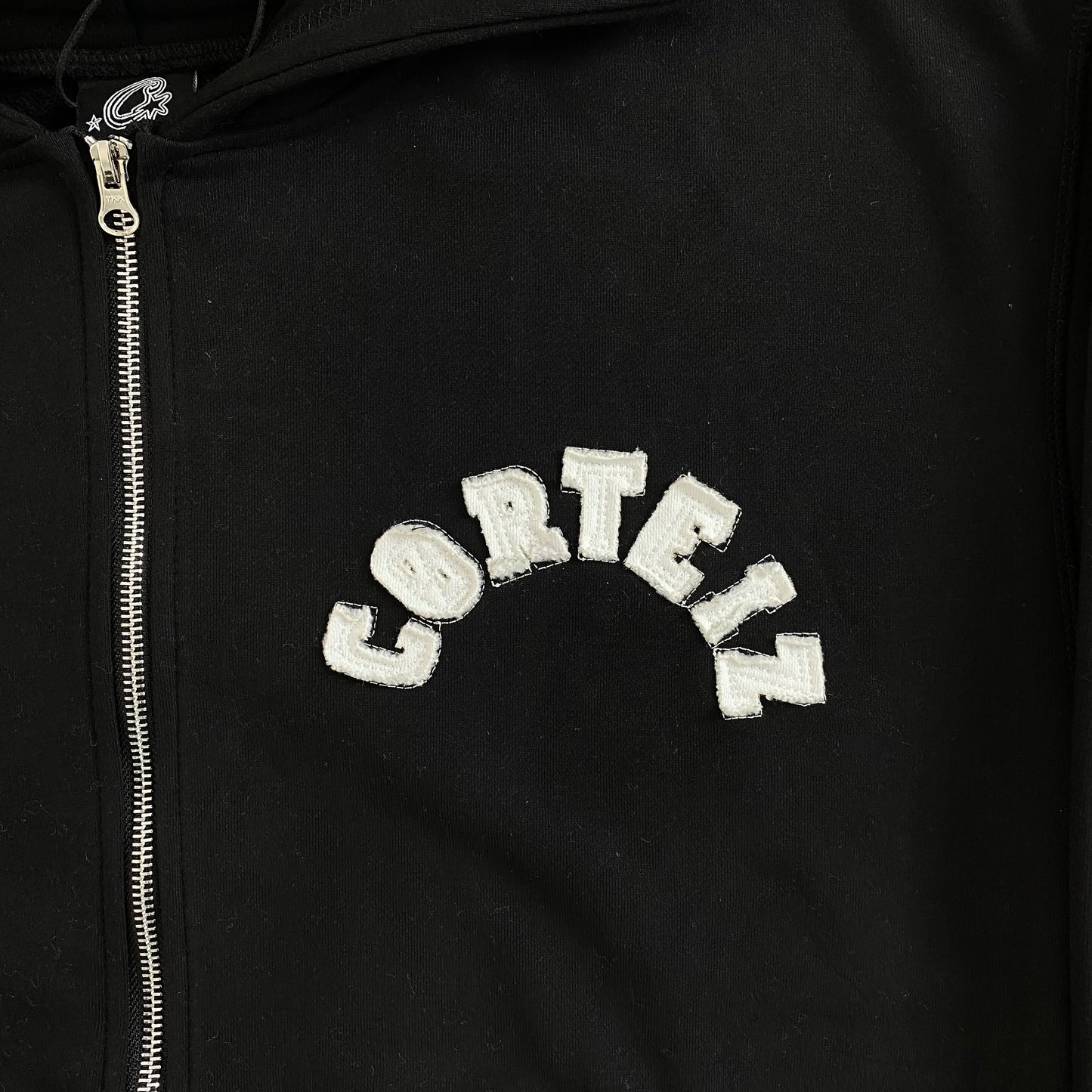 Corteiz Colly Arch Zip Hoodie Black