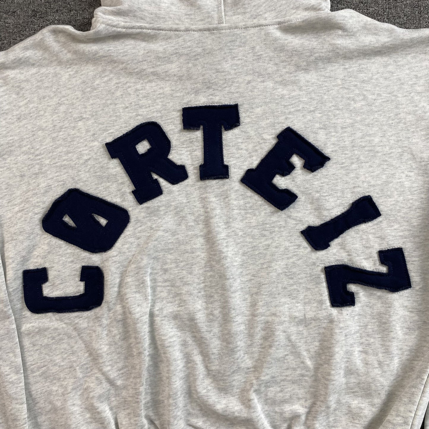 Corteiz Colly Arch Zip Hoodie Grey