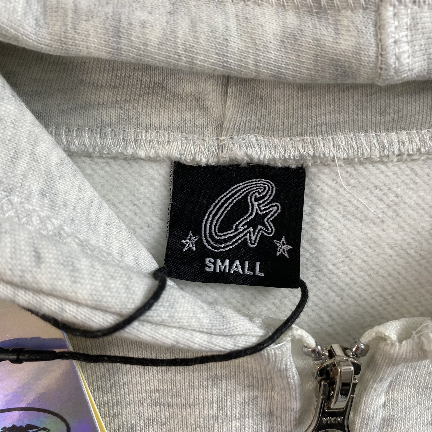 Corteiz Colly Arch Zip Hoodie Grey