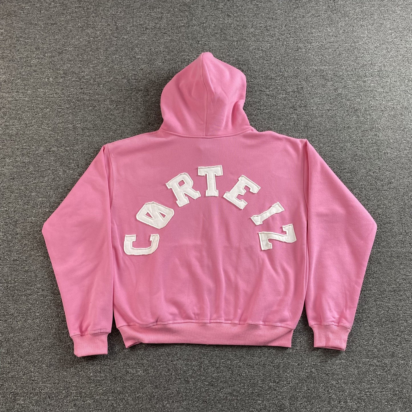 Corteiz Colly Arch Zip Hoodie Pink