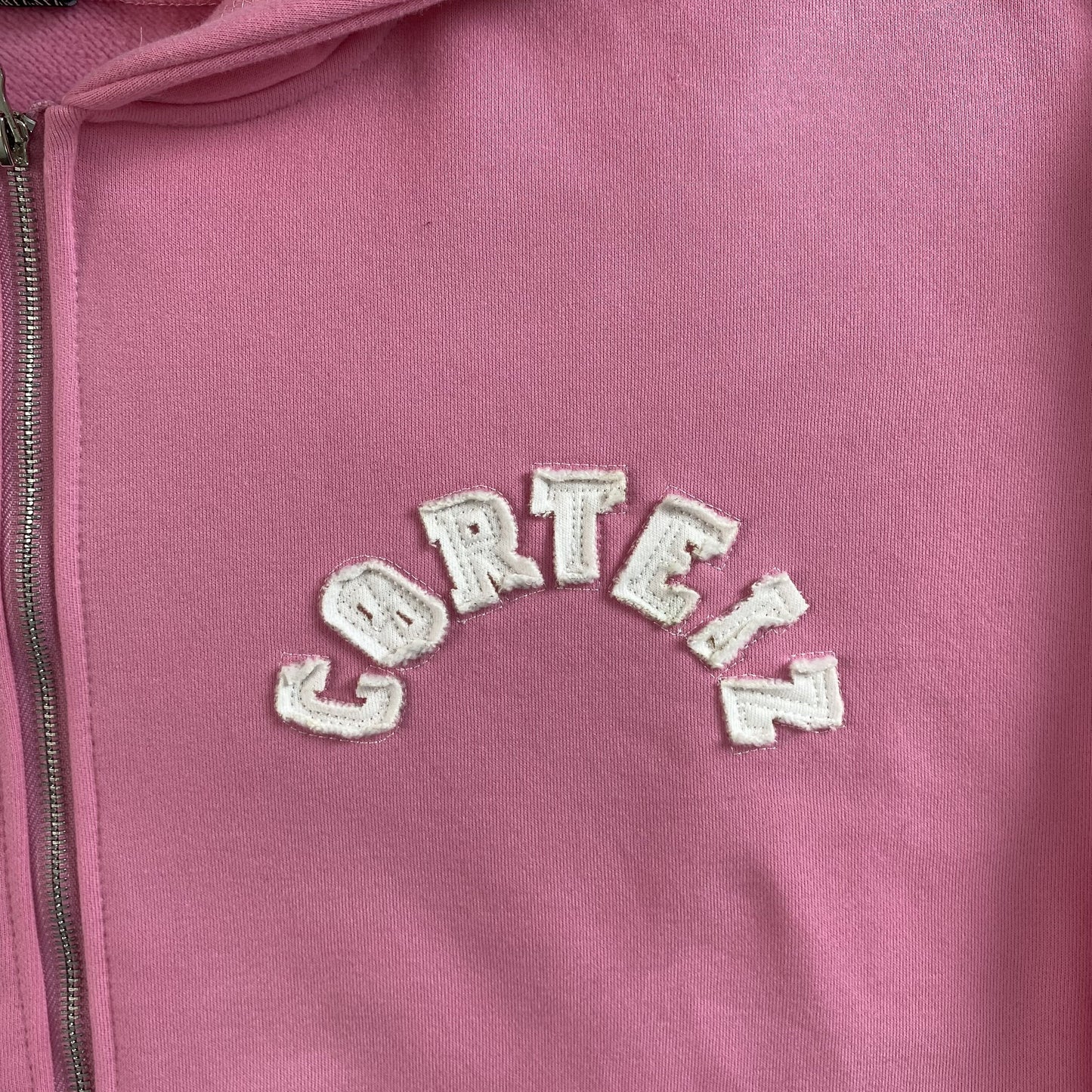 Corteiz Colly Arch Zip Hoodie Pink