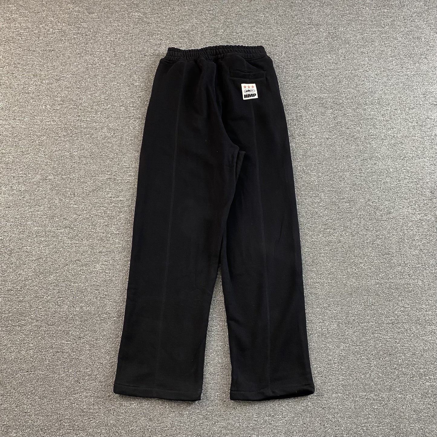 Corteiz HMP Open Hem Pants Black