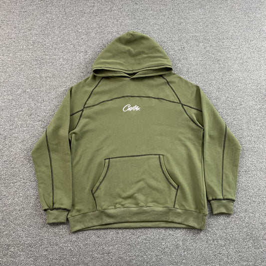 Corteiz HMP V2 Hoodie Olive