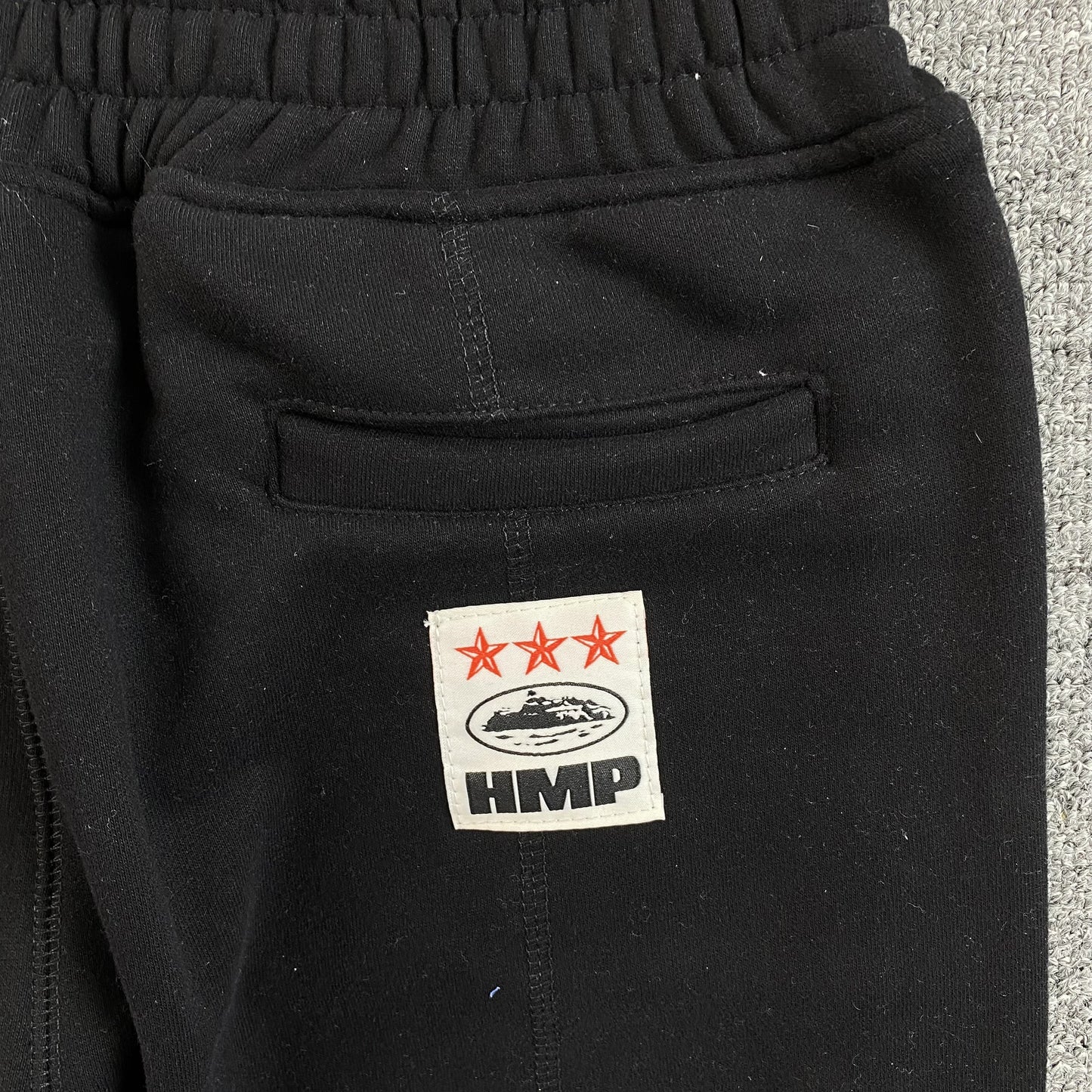Corteiz HMP V2 Sweatpants Black