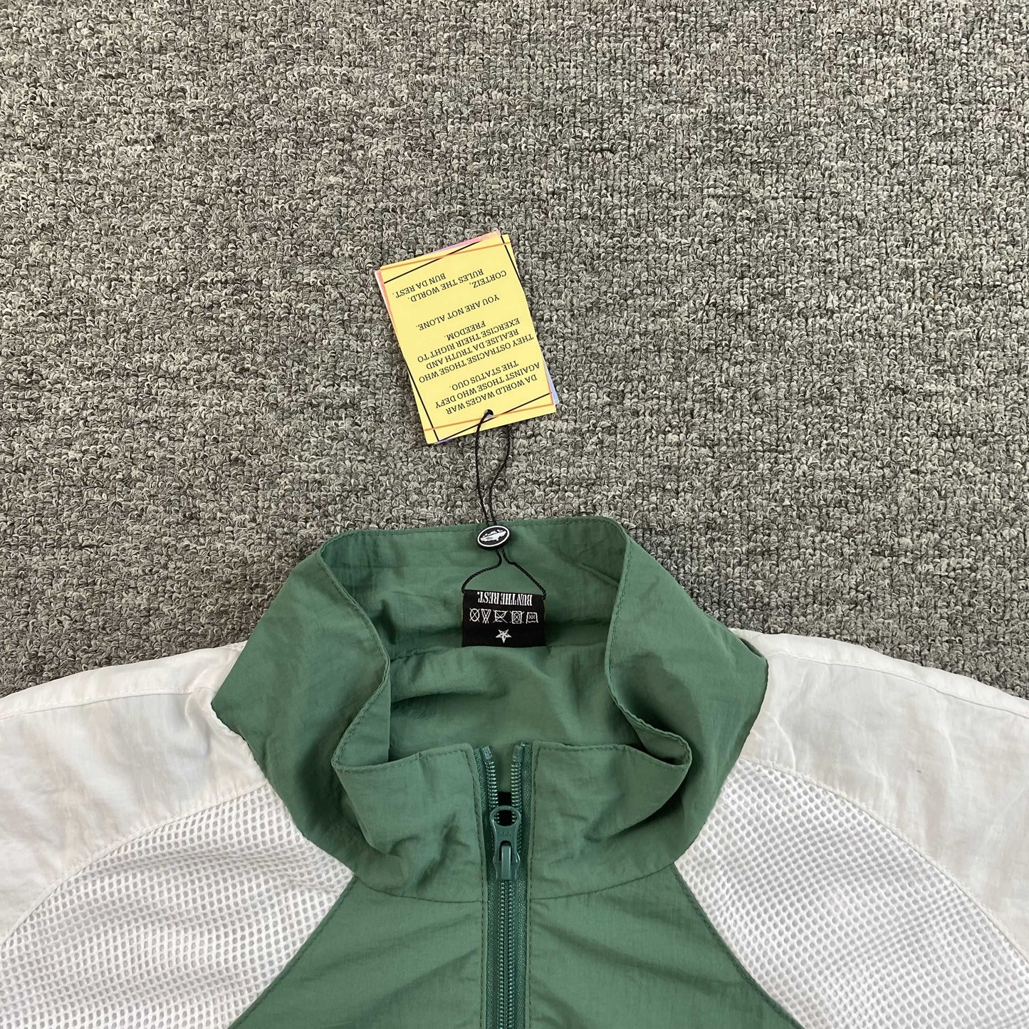 Corteiz Olympic Shuku Nigeria Jacket Green