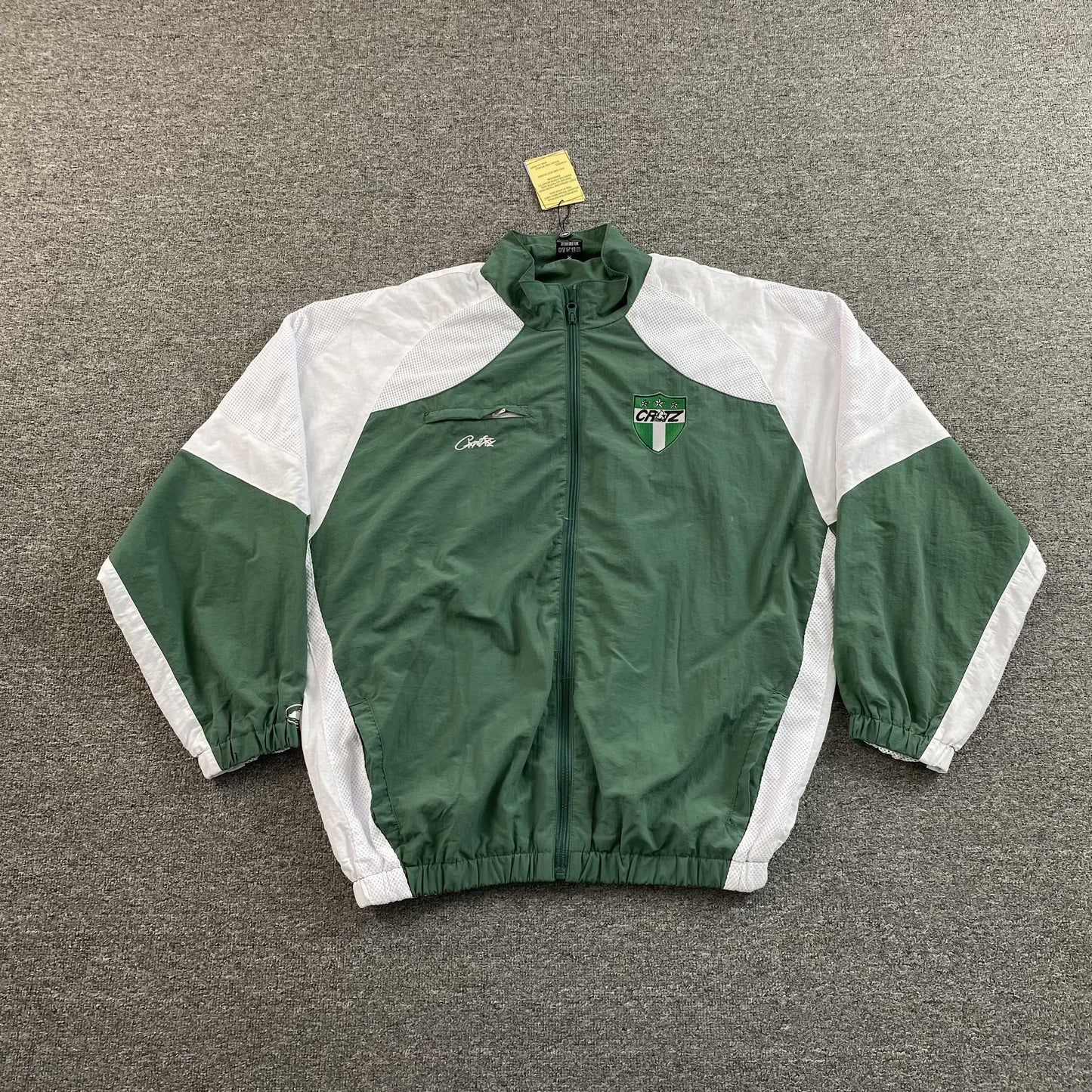 Corteiz Olympic Shuku Nigeria Jacket Green