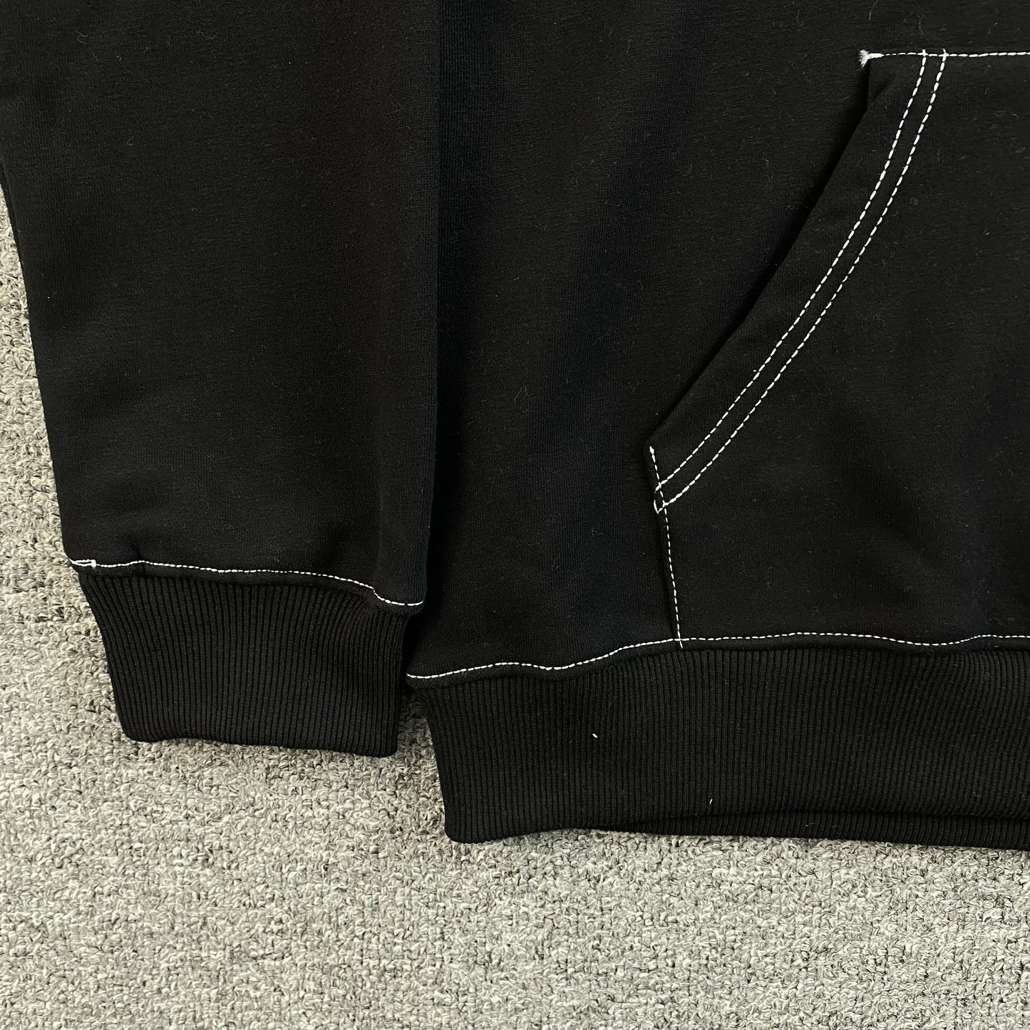 Corteiz RTW College Hoodie Black