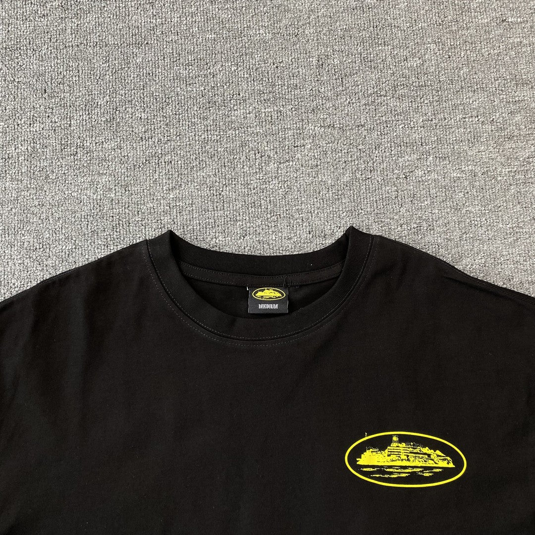 CORTEIZ RULES THE WORLD TEE BLACK-Drip Store Argentina