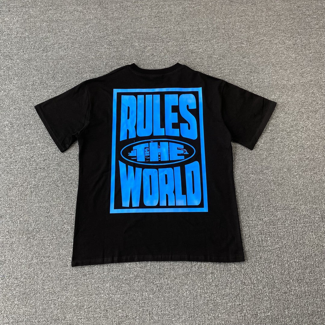 CORTEIZ RULES THE WORLD TEE BLACK-Drip Store Argentina