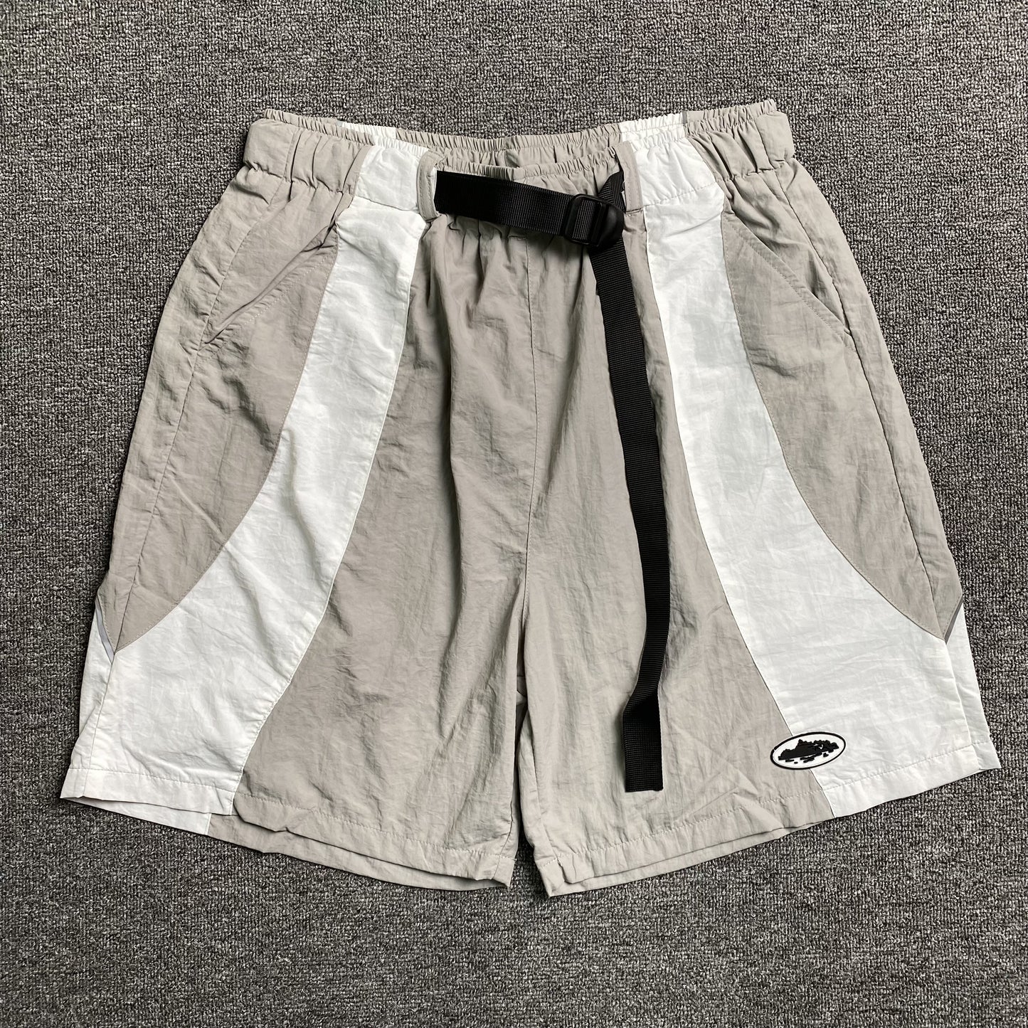 corteiz-spring-shorts-grey-Drip Store Argentina