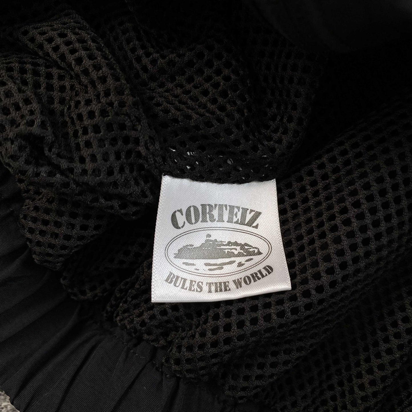 Corteiz Sriped Litework Jacket Black