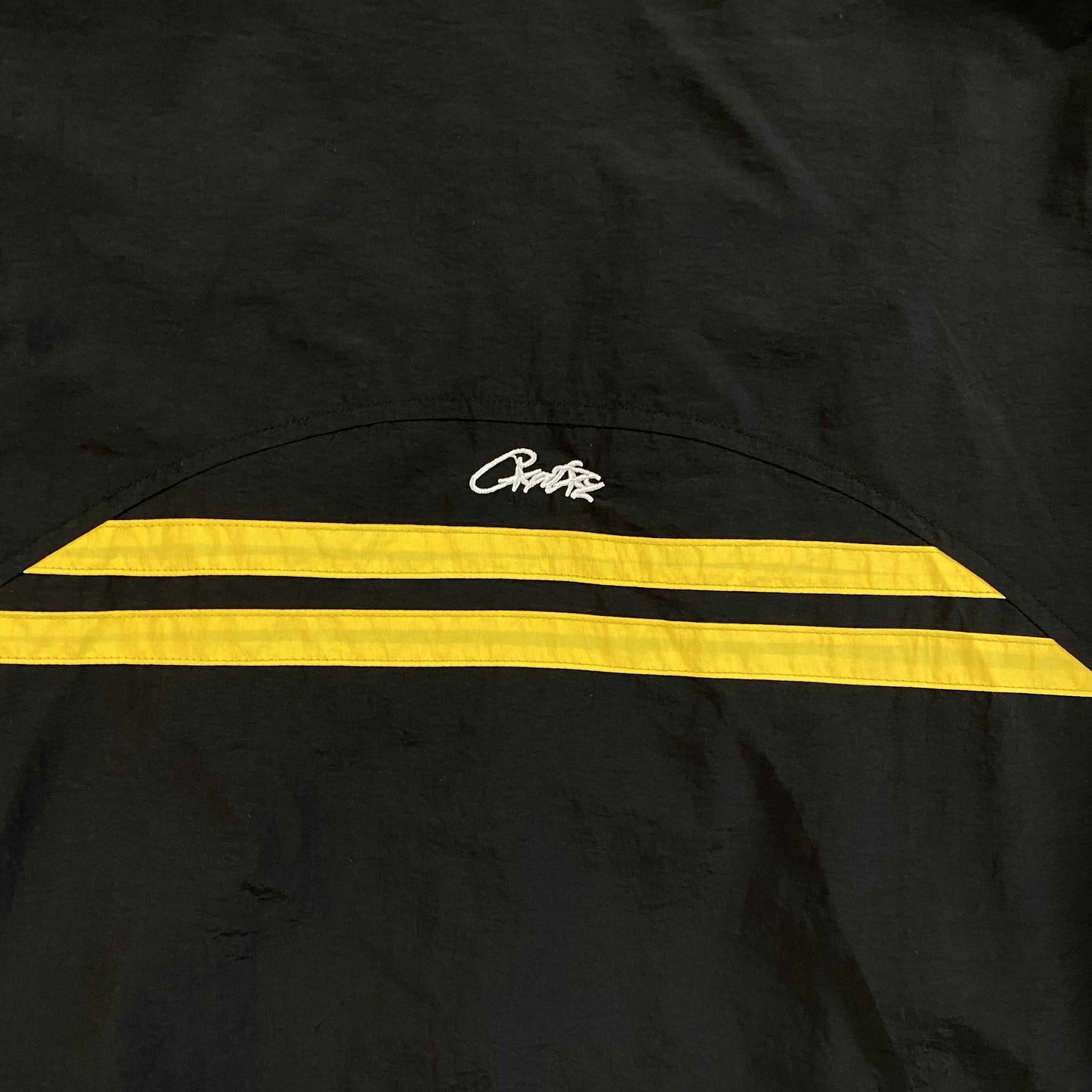 Corteiz Sriped Litework Jacket Black