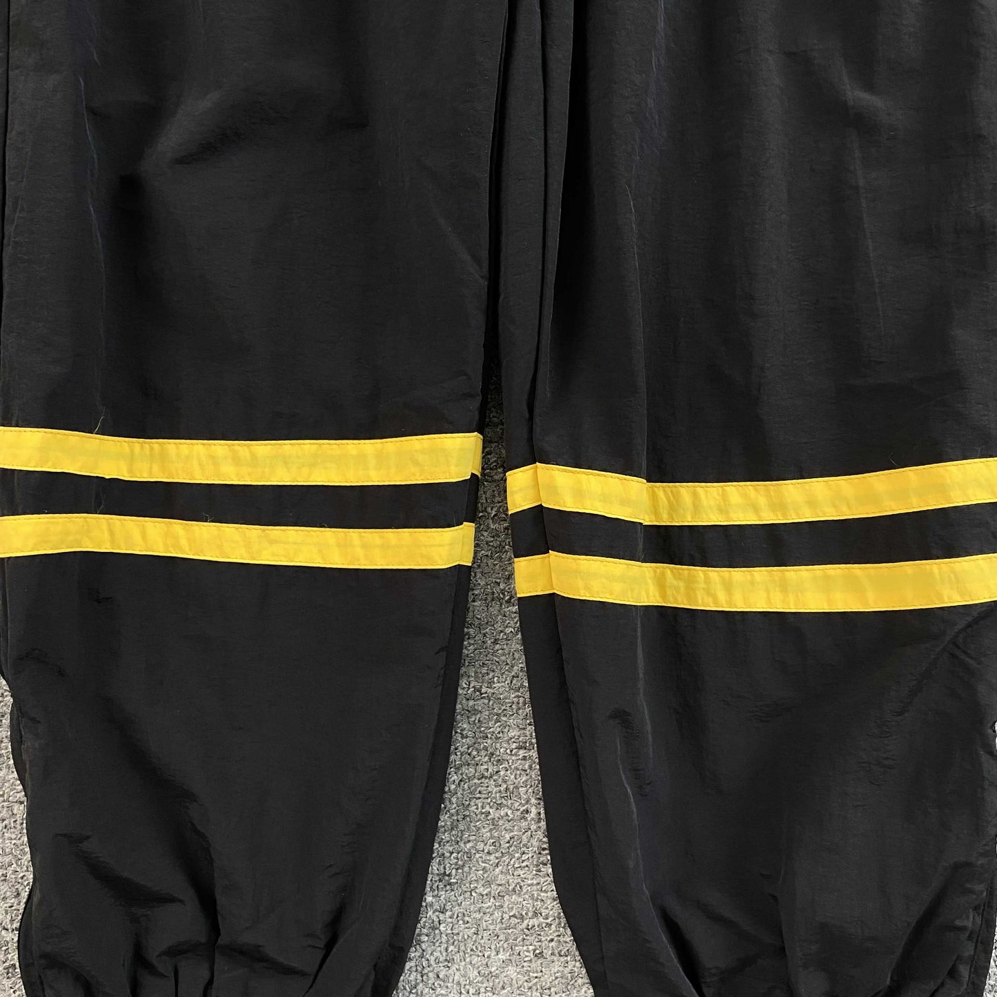 Corteiz Sriped Litework Pants Black