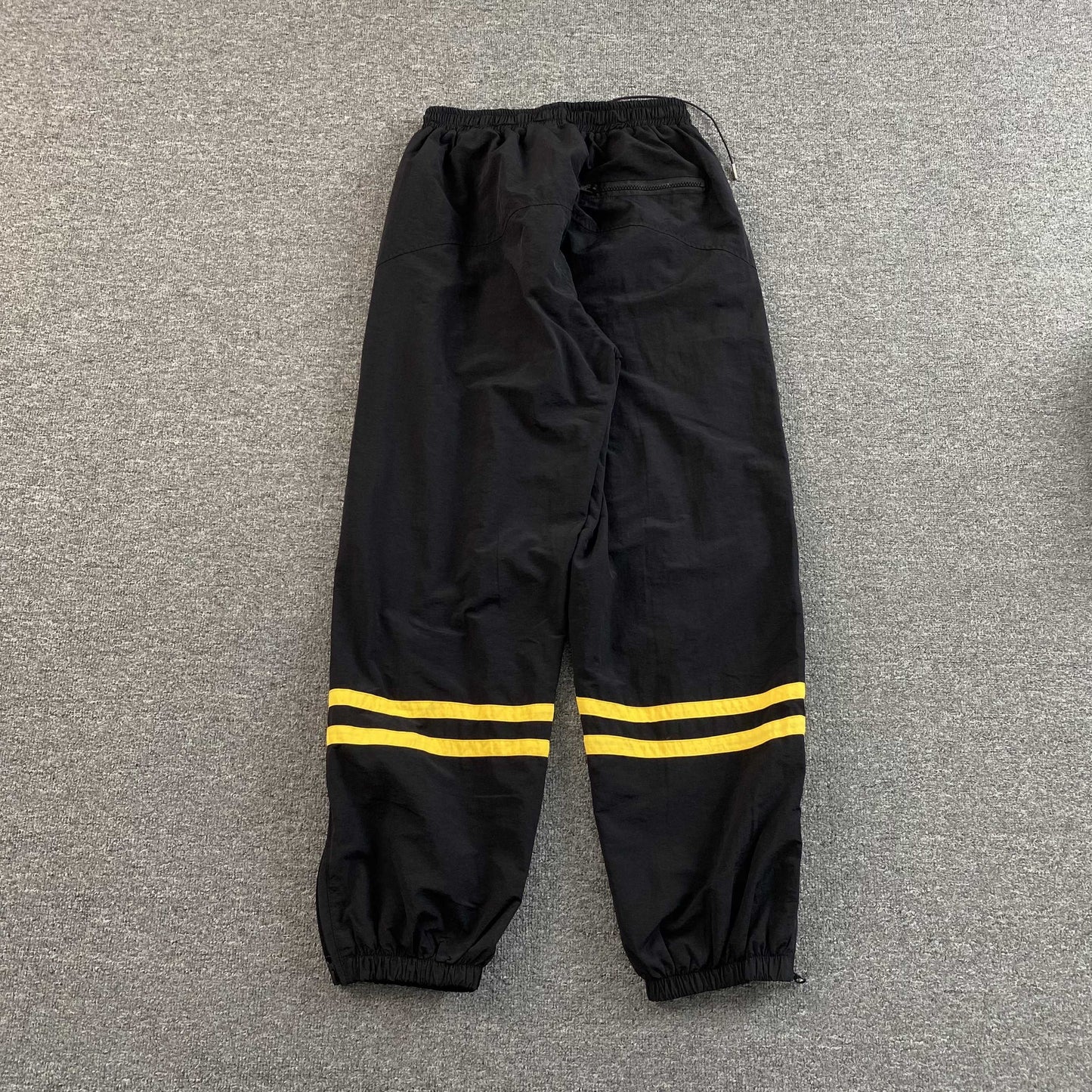 Corteiz Sriped Litework Pants Black