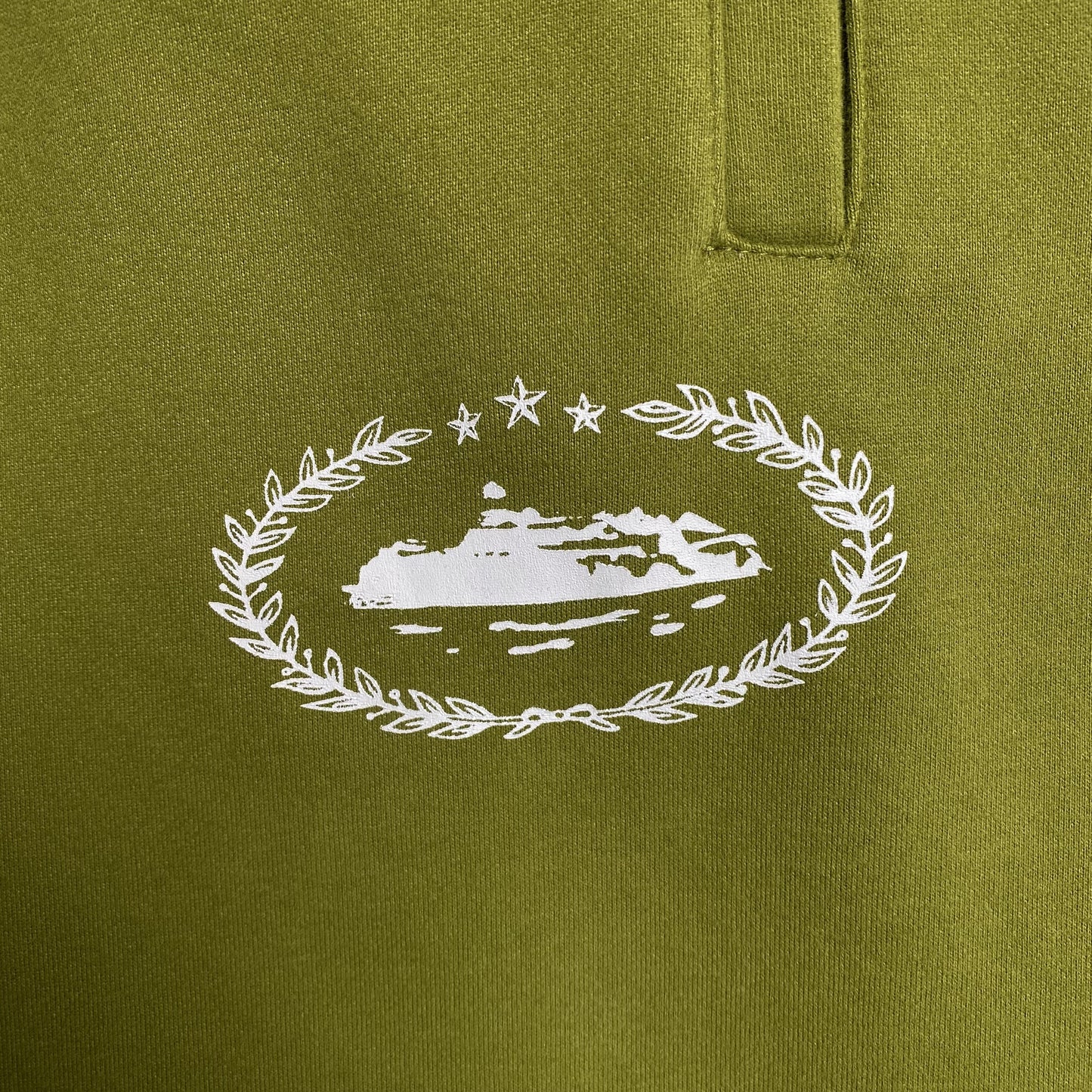 Corteiz Superior Royale Open Hem Pants Olive