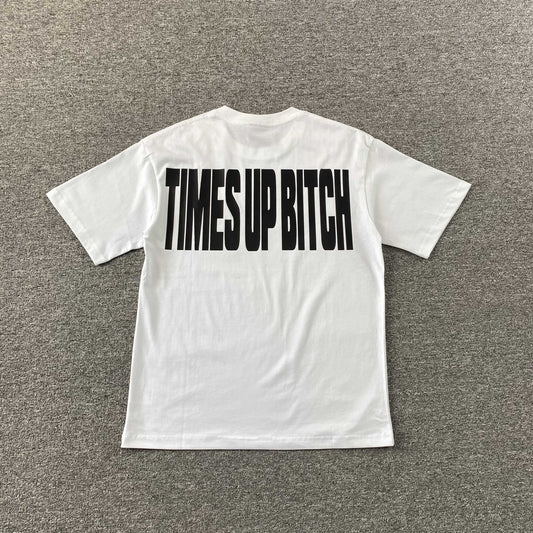 Corteiz Timebomb Tee White