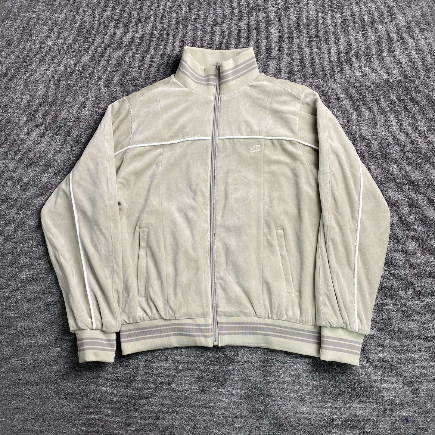Corteiz VVS Uptown Jacket Grey