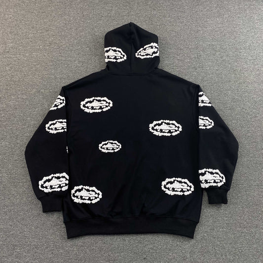 Corteiz x Denim Tears Island Wreath Jacket Black