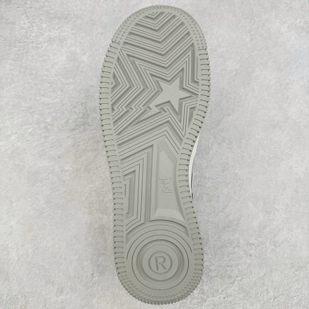 A Bathing Ape Bape Sta Low #6 Gray