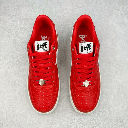 A Bathing Ape Bape Sta Low #3 Line Camo Red