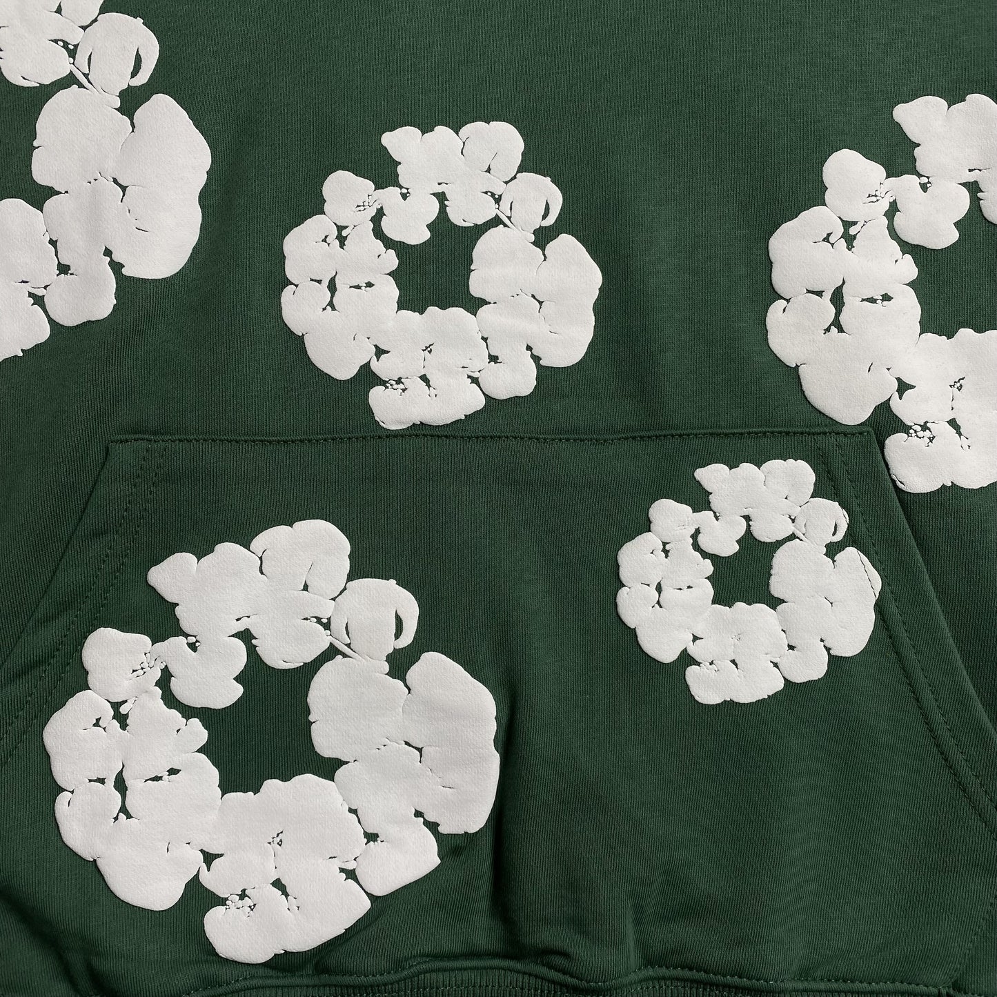 DENIM TEARS THE COTTON WREATH HOODIE GREEN-Drip Store Argentina