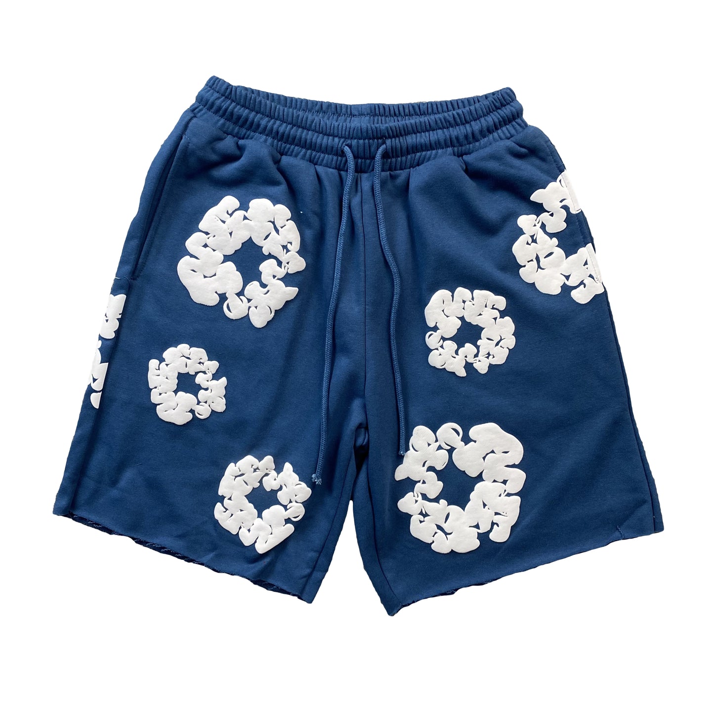 DENIM TEARS THE COTTON WREATH SHORTS BLUE-Drip Store Argentina