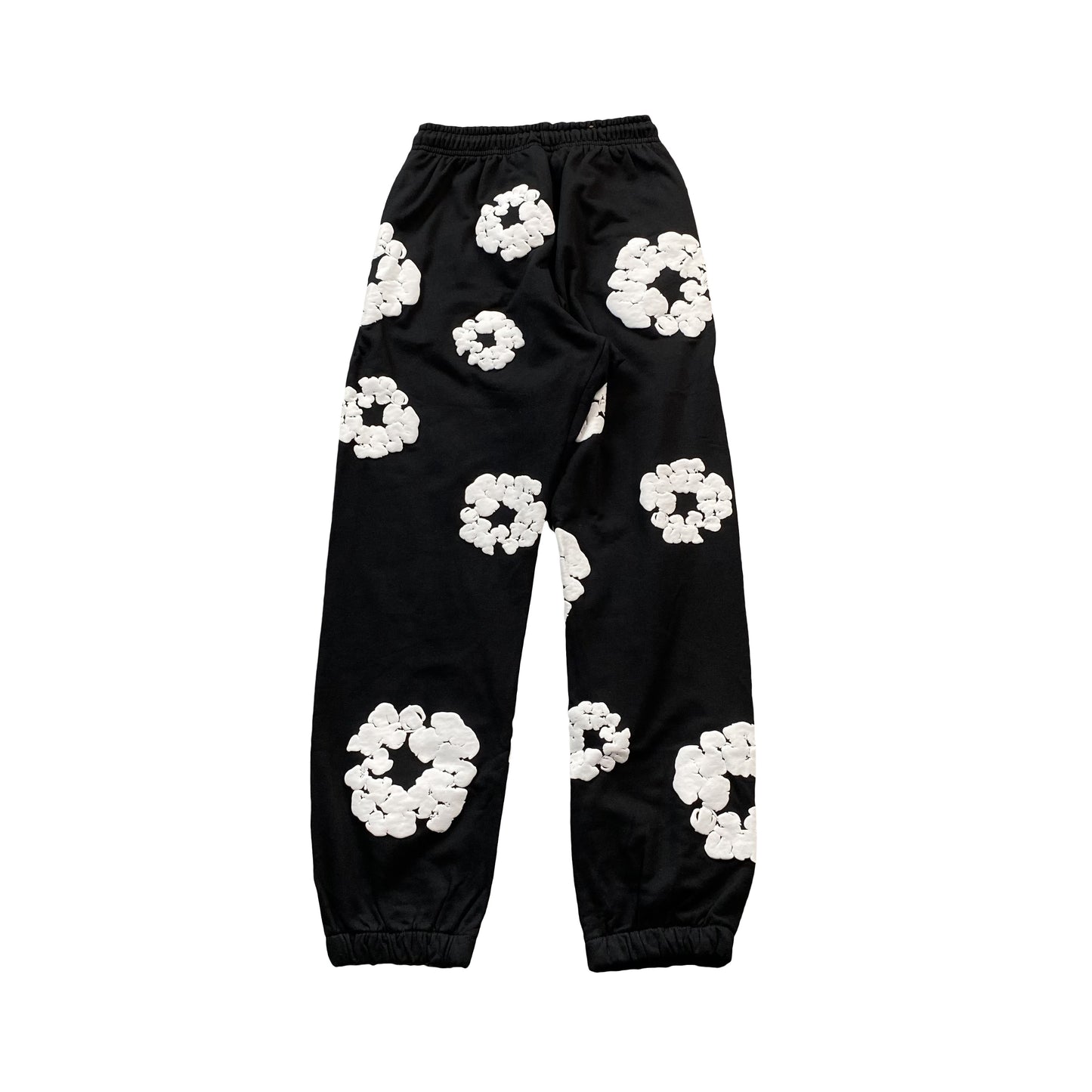 DENIM TEARS THE COTTON WREATH SWEATPANTS BLACK-Drip Store Argentina