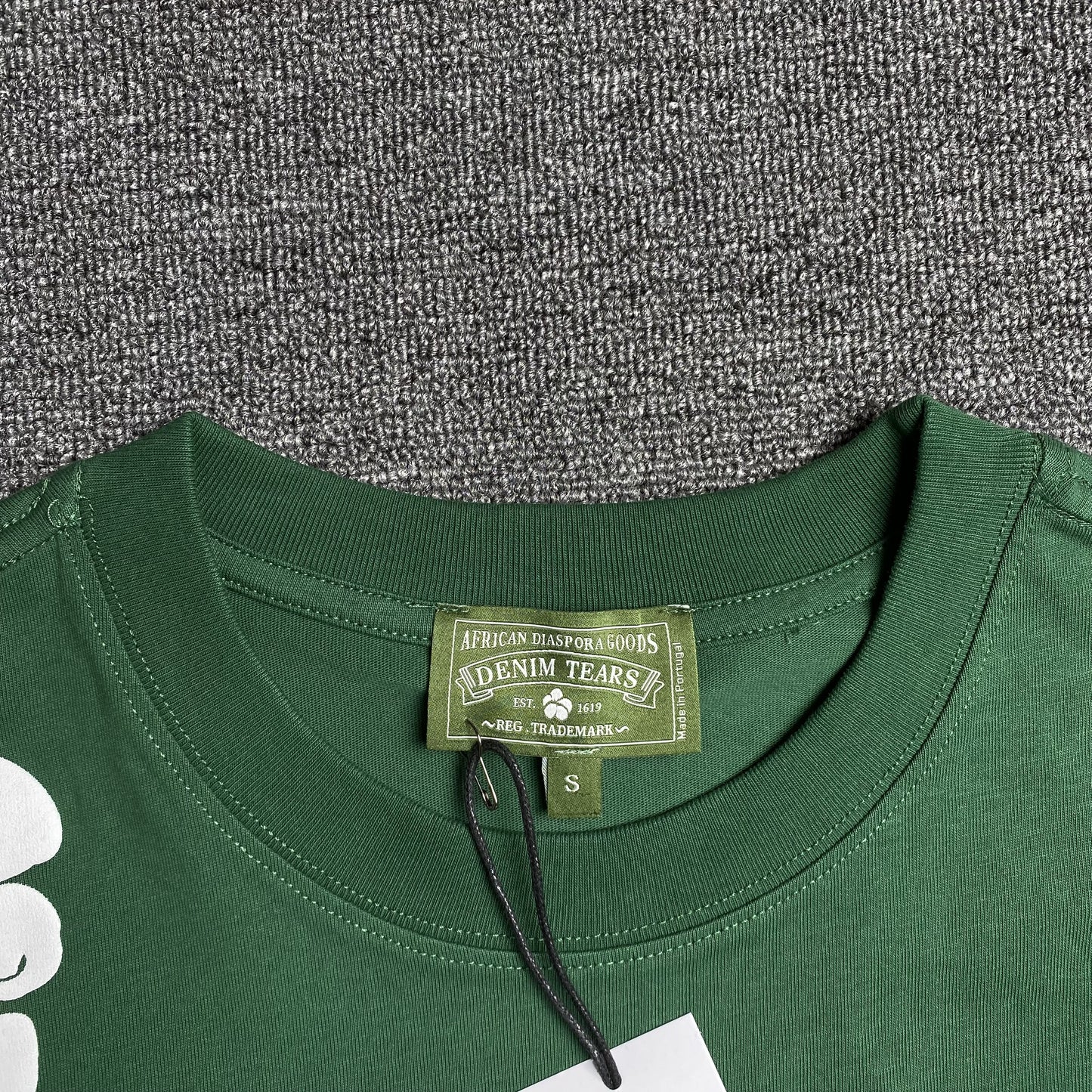 DENIM TEARS THE COTTON WREATH TEE GREEN-Drip Store Argentina