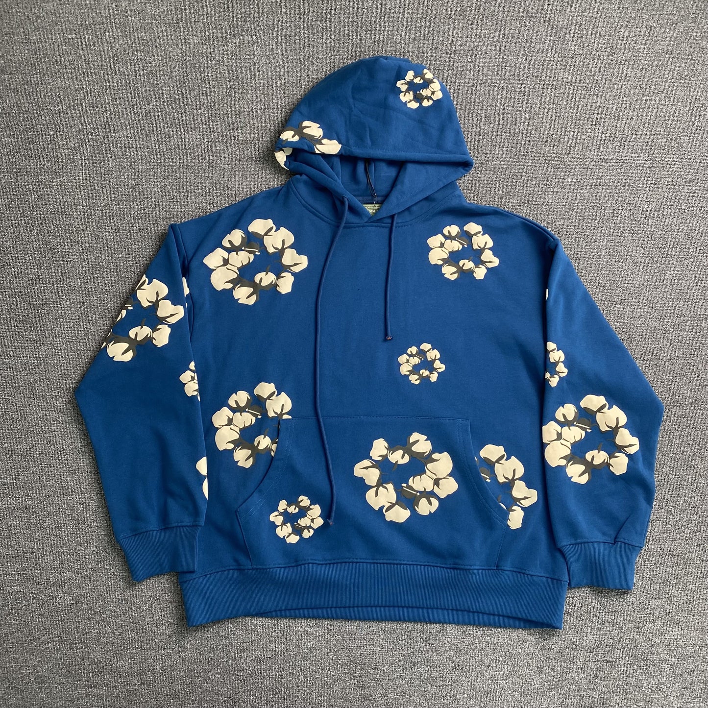 denim-tears-x-cpfm-cactus-tears-wreath-hoodie-blue-Drip Store Argentina