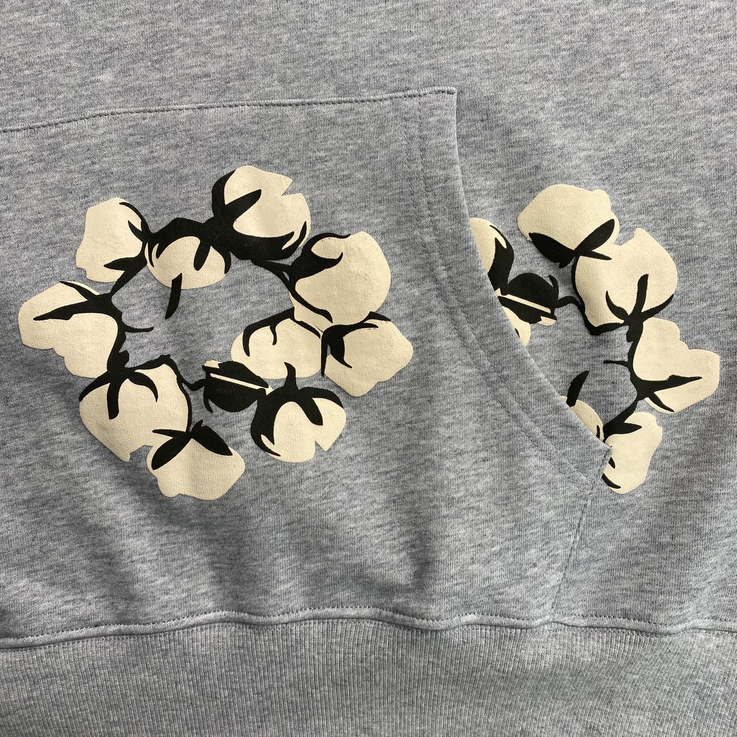 DENIM TEARS X CPFM CACTUS TEARS WREATH HOODIE GREY-Drip Store Argentina
