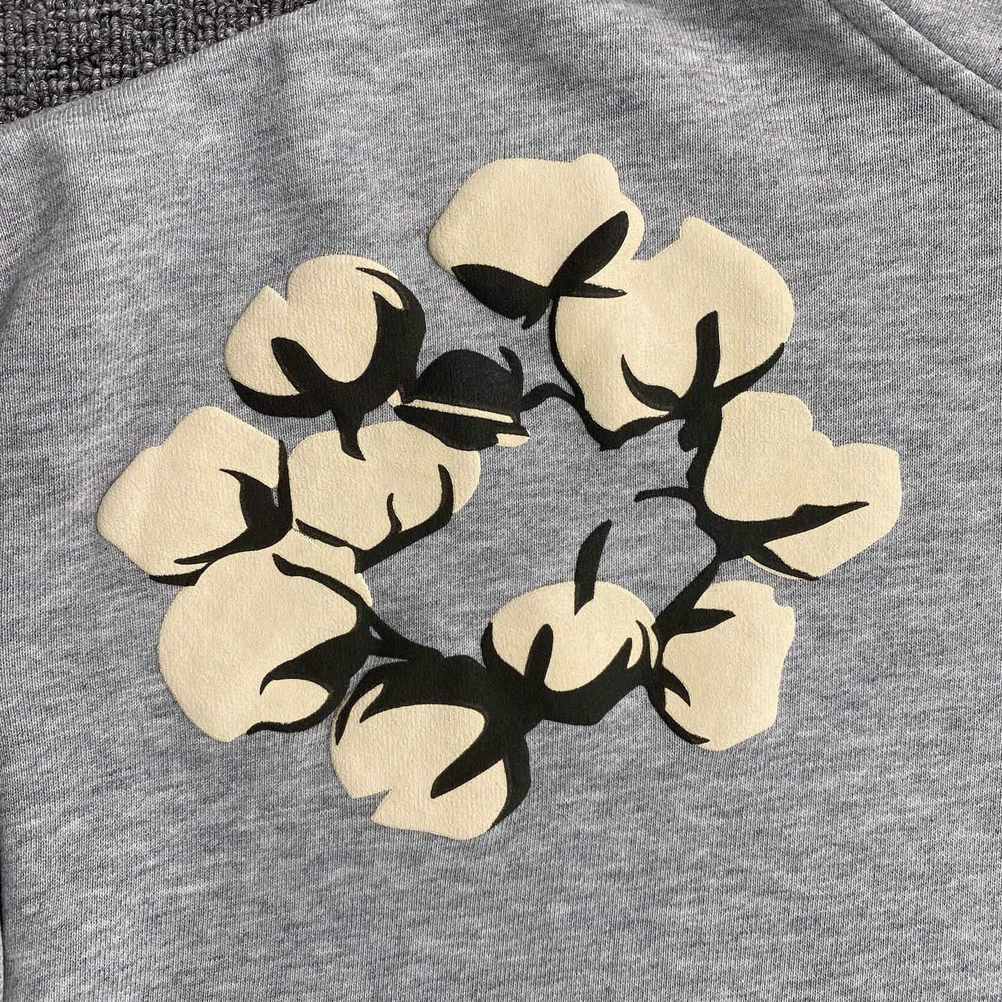 DENIM TEARS X CPFM CACTUS TEARS WREATH HOODIE GREY-Drip Store Argentina