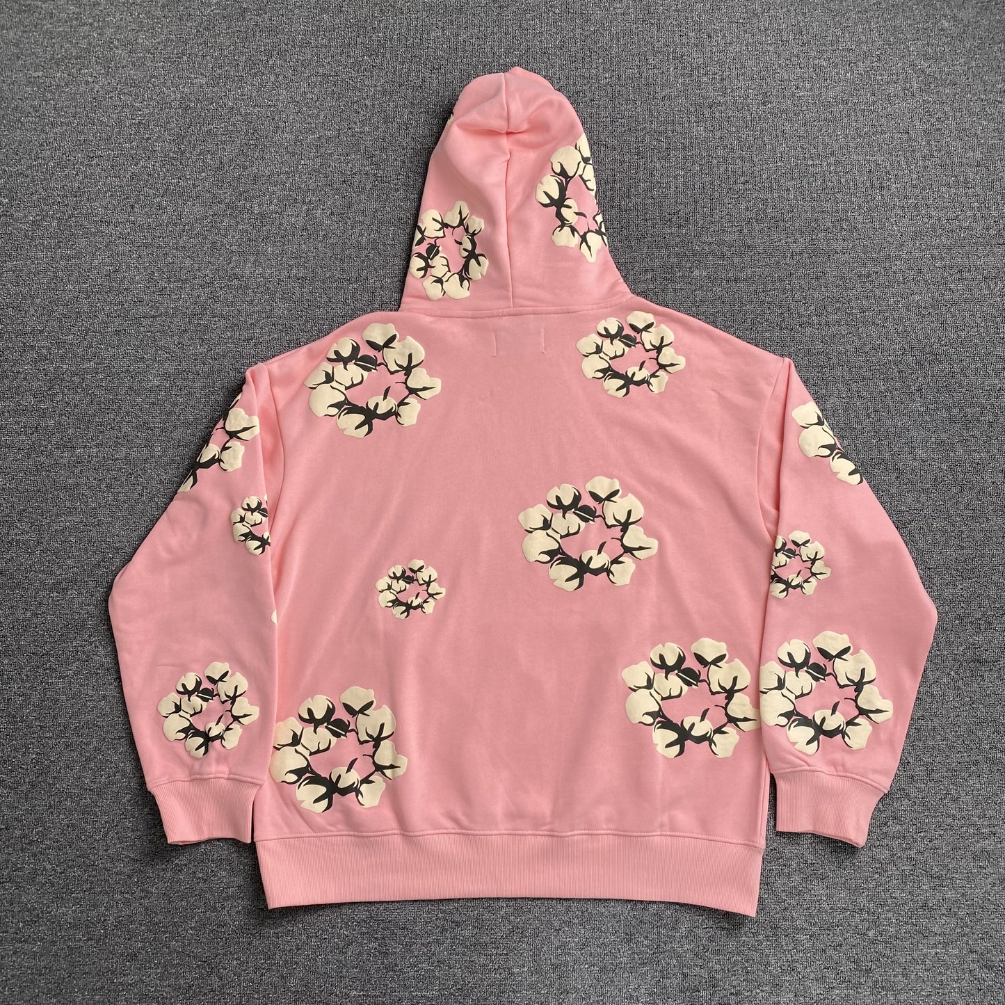 DENIM TEARS X CPFM CACTUS TEARS WREATH HOODIE PINK-Drip Store Argentina