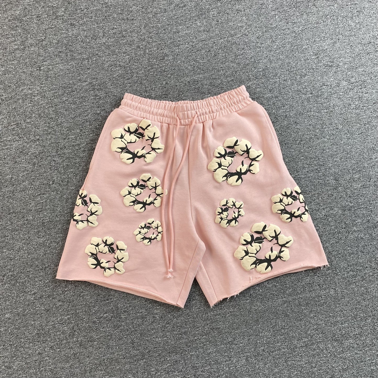 denim-tears-x-cpfm-cactus-tears-wreath-shorts-pink-Drip Store Argentina