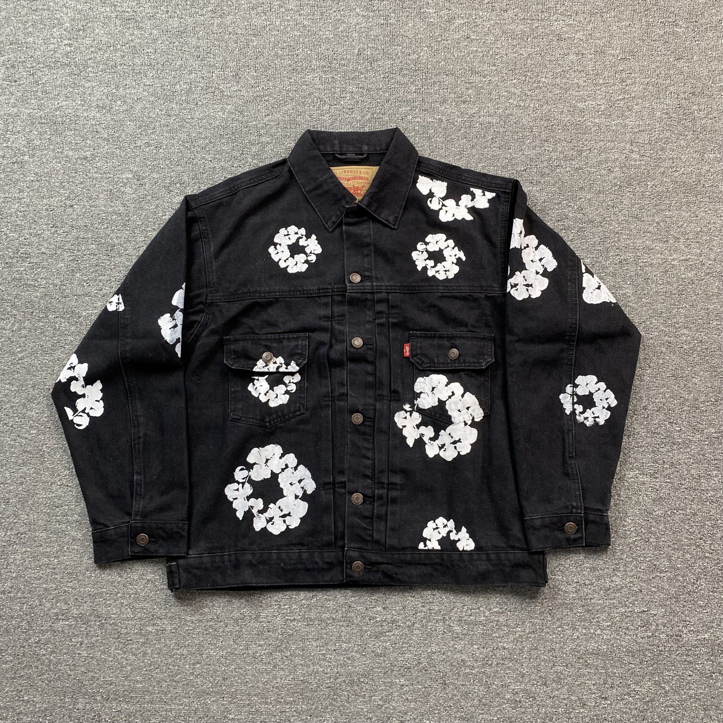 denim-tears-x-levis-jacket-black-Drip Store Argentina