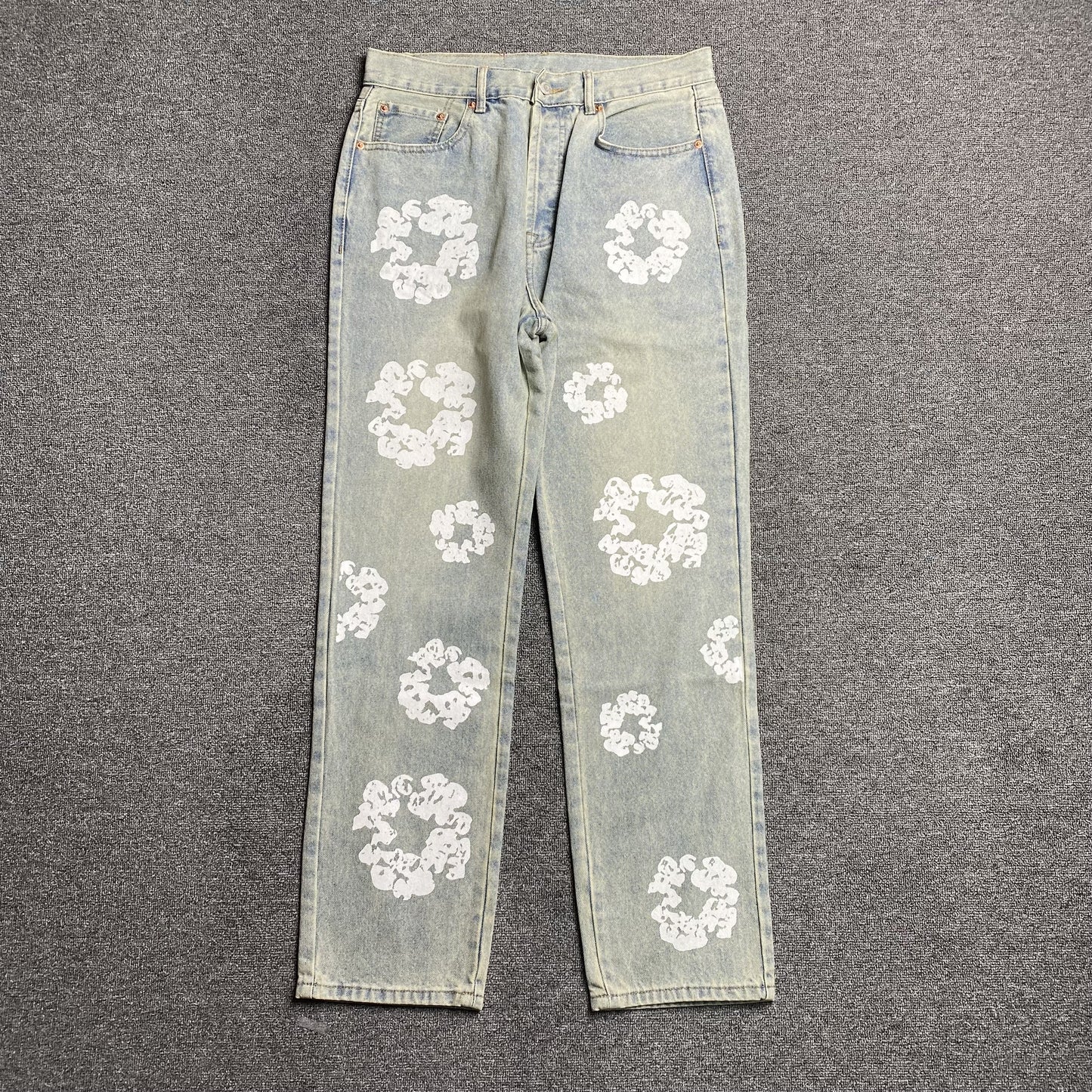 DENIM TEARS X LEVI'S JEANS DIRTY LIGHT WASH-Drip Store Argentina