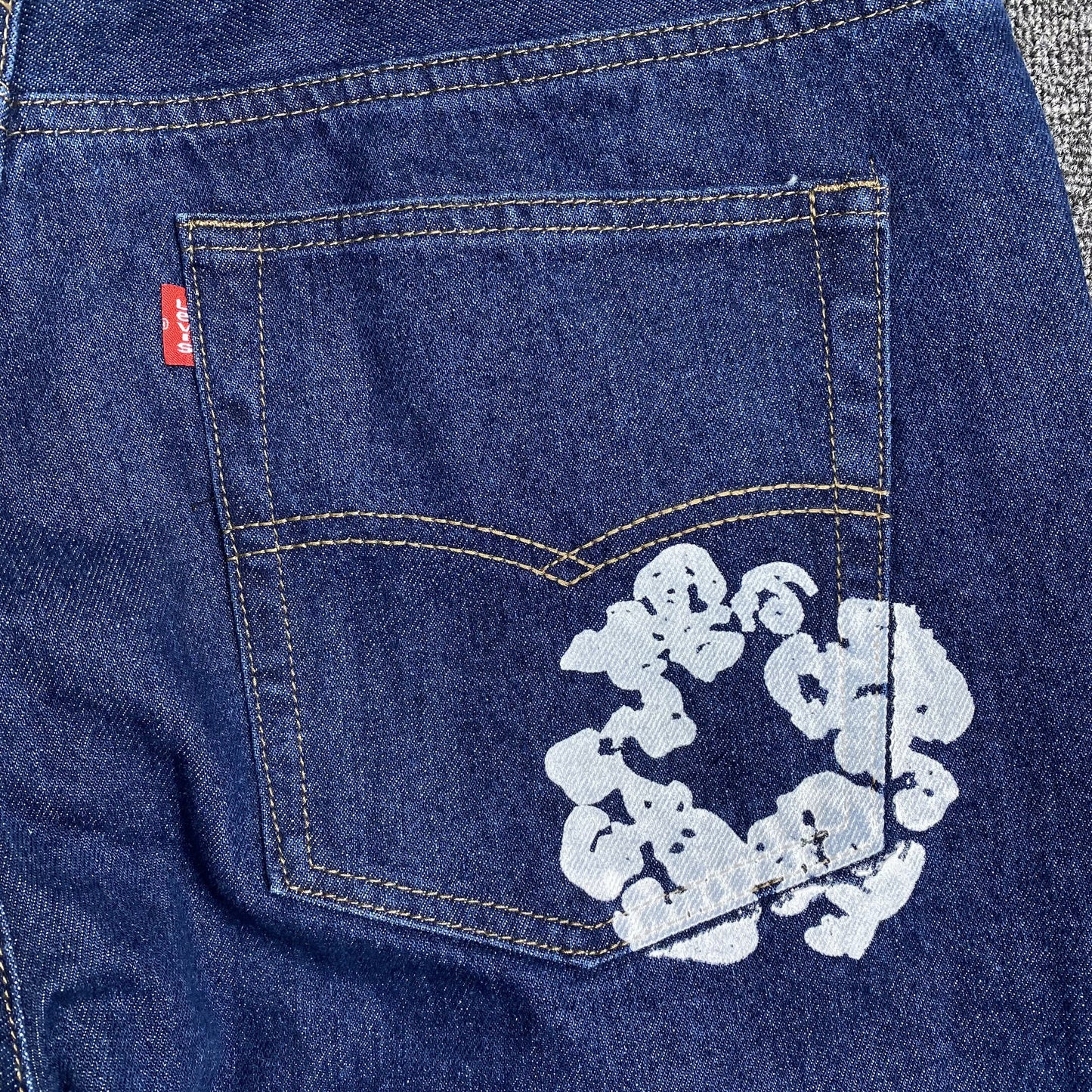 DENIM TEARS X LEVI'S JEANS INDIGO-Drip Store Argentina