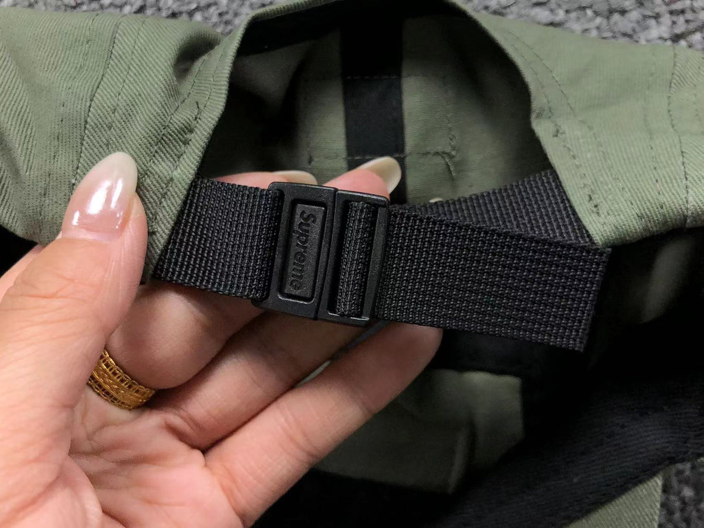 Supreme Military Camp Cap Olive