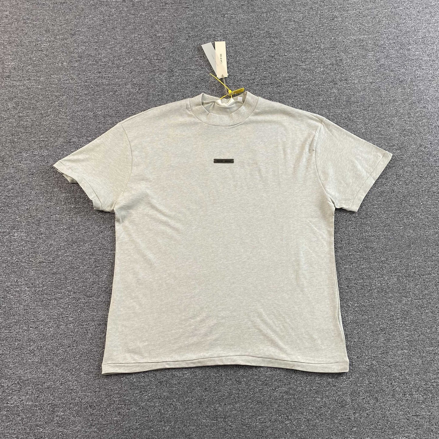 Fear Of God Essentials Classic Tee Heather Stone