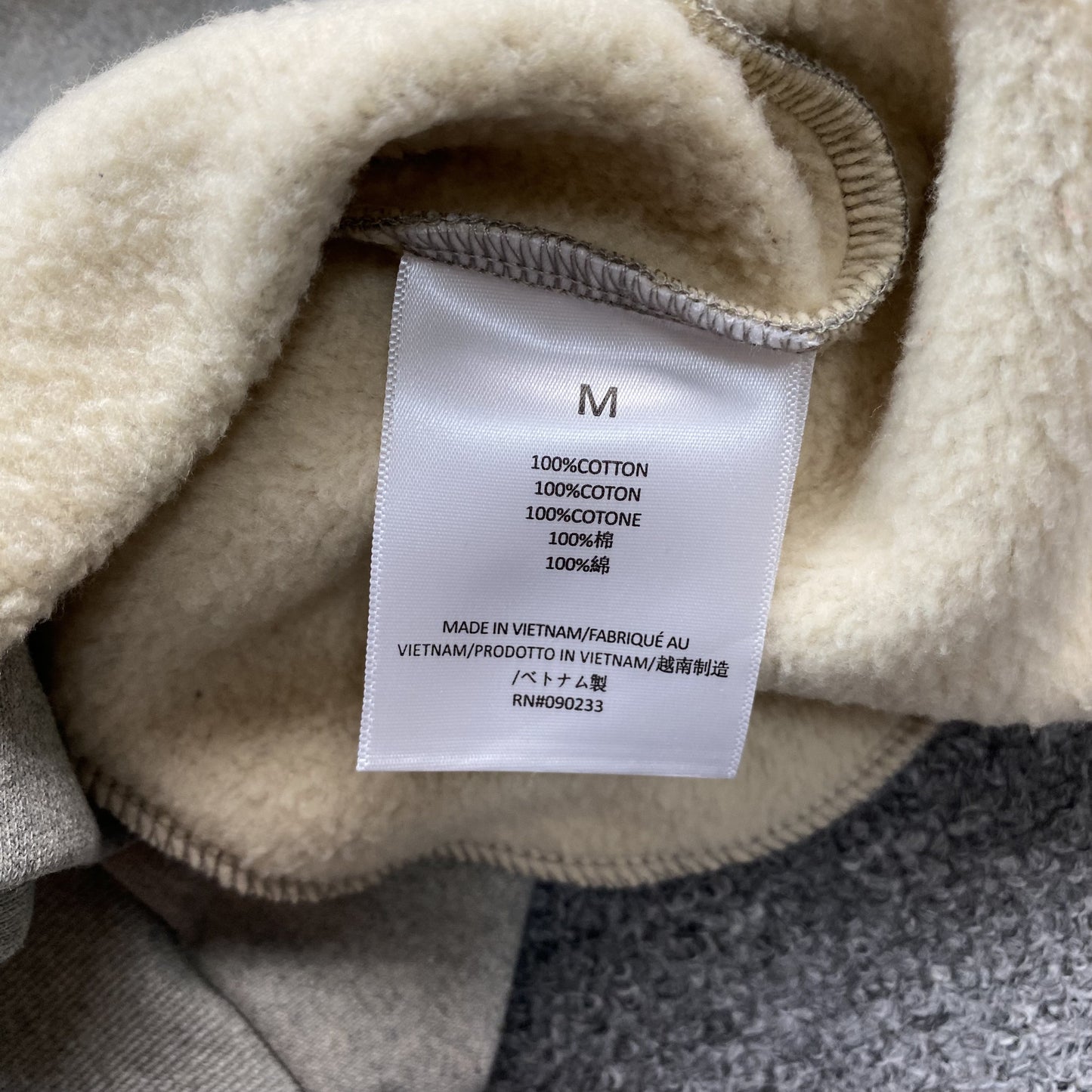 FEAR OF GOD ESSENTIALS CREWNECK DARK HEATHER-Drip Store Argentina