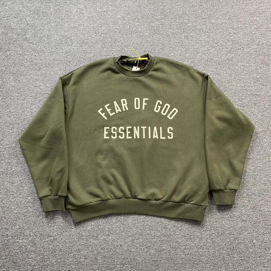 fear-of-god-essentials-crewneck-military-Drip Store Argentina