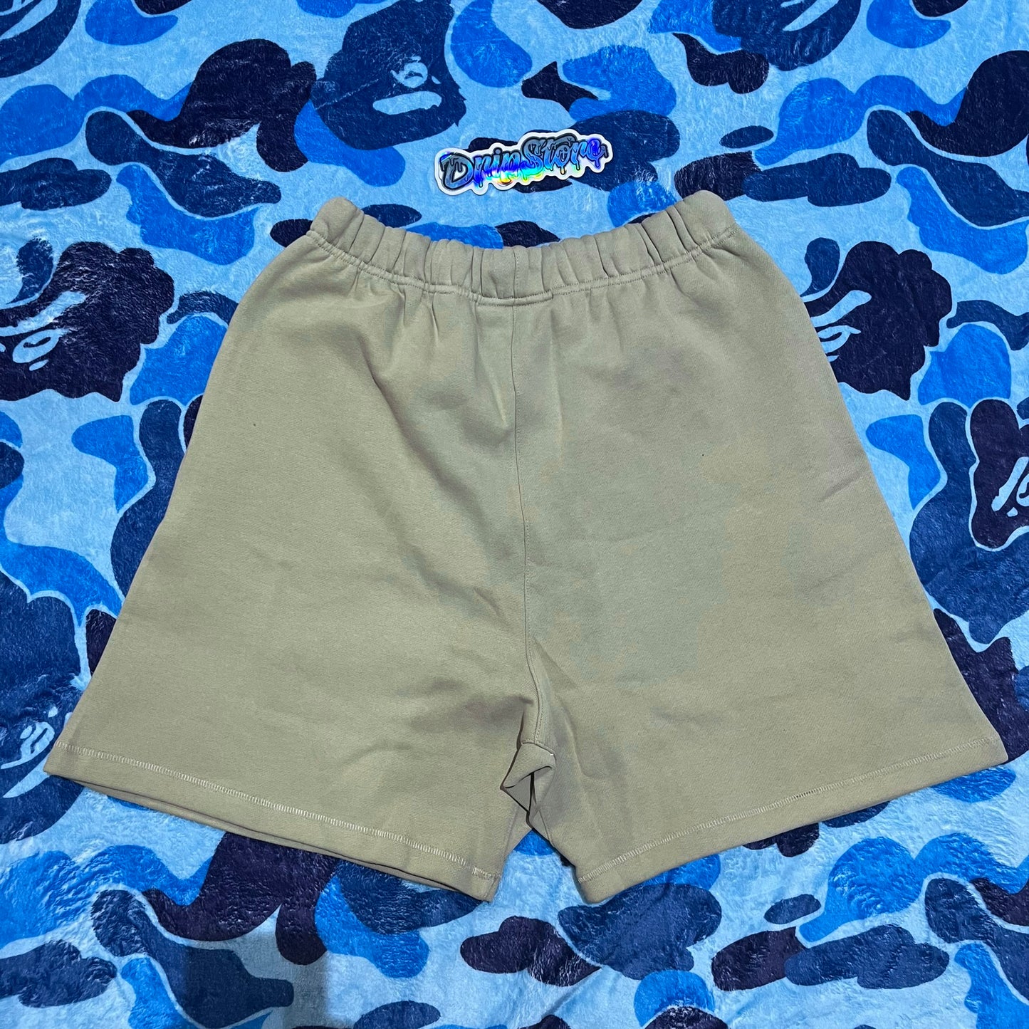 FEAR OF GOD ESSENTIALS SHORTS SEAFOAM-Drip Store Argentina