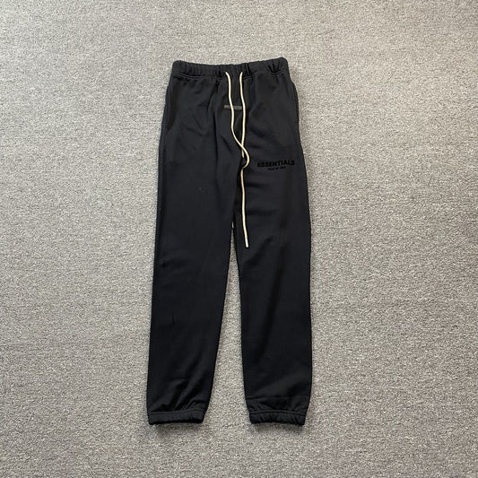 Fear Of God Essentials Small Logo Pants Jet Black