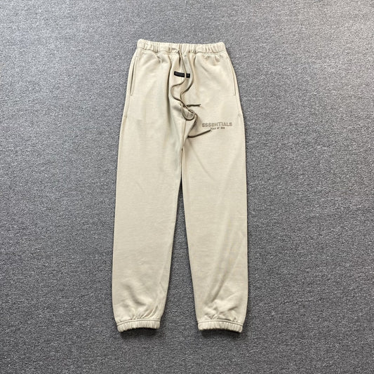Fear Of God Essentials Small Logo Pants Silver Cloud