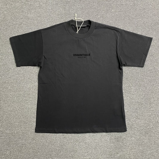 Fear Of God Essentials Small Logo Tee Jet Black