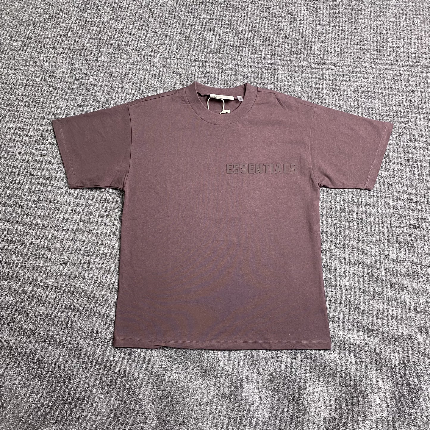 FEAR OF GOD ESSENTIALS SS TEE PLUM-Drip Store Argentina