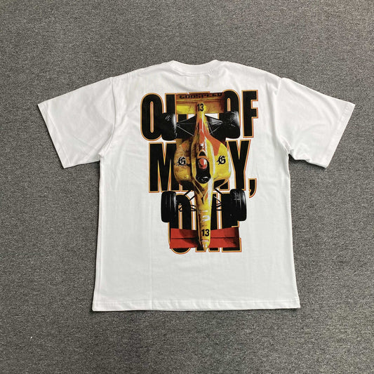 Godspeed F1 Finishline Tee White