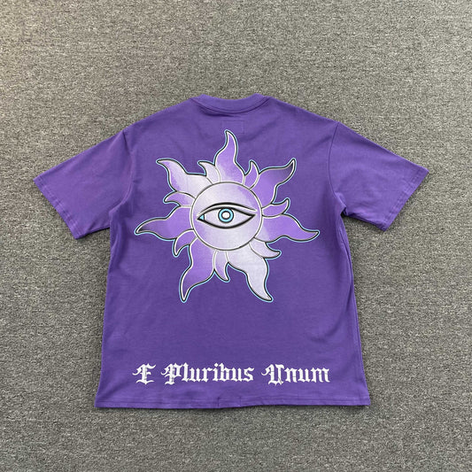 Godspeed JFK to MIA Tee Purple