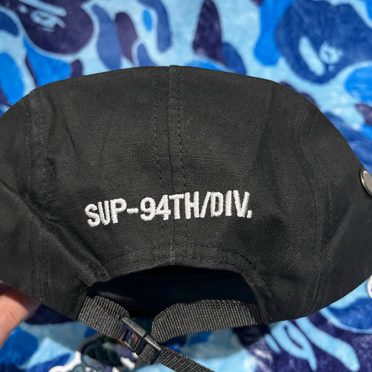 Supreme Military Camp Cap Black