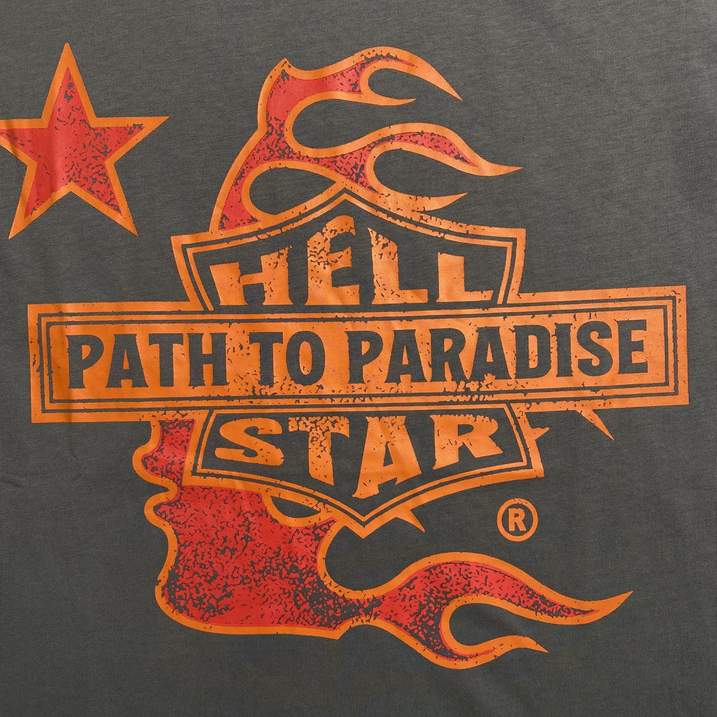 HELLSTAR BIKER TOUR TEE GREY-Drip Store Argentina